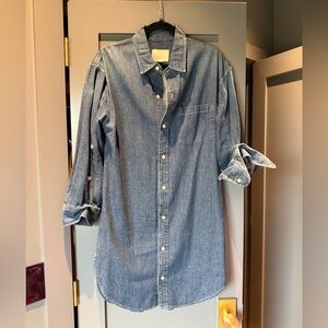 Citizens Of Humanity Light Blue Button Down Dress